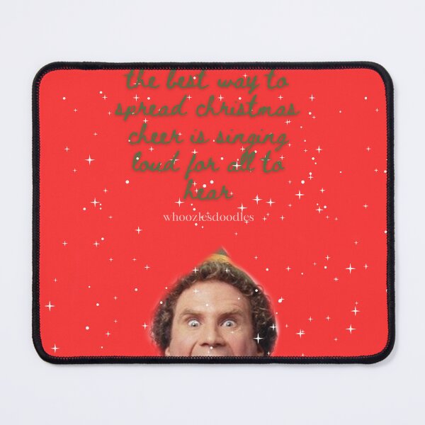Item preview, elf christmas quote designed and sold by Sam Dykstra.