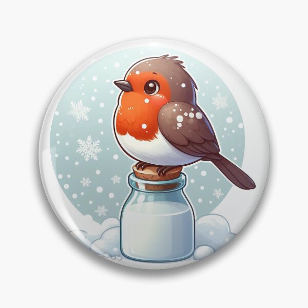 Item preview, Cute Robin Art designed and sold by FunnehGacha.