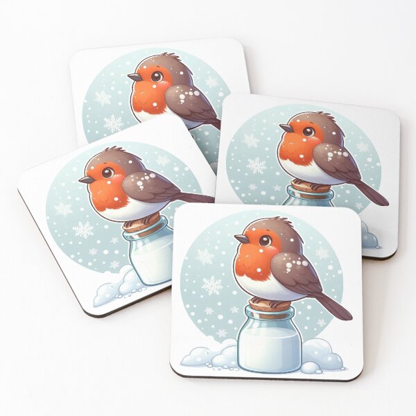 Item preview, Cute Robin Art designed and sold by FunnehGacha.