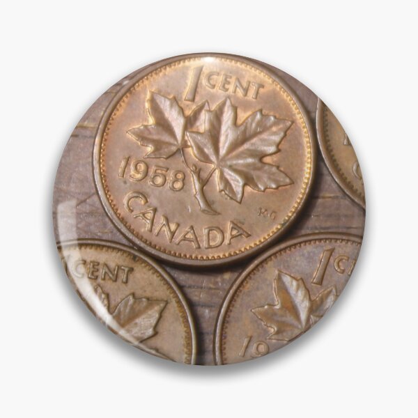 Item preview, 1958, 1959, 1960, 1961, 1962 Canadian Small Cents designed and sold by coinsxcrochet.
