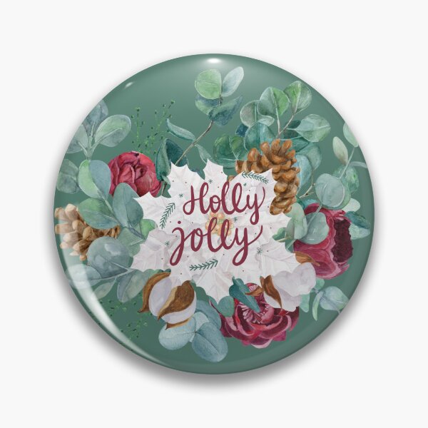 Item preview, Holly Jolly White Poinsettia Floral Bouquet! designed and sold by TidyKitchenInc.