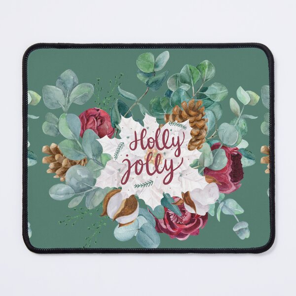 Item preview, Holly Jolly White Poinsettia Floral Bouquet! designed and sold by TidyKitchenInc.