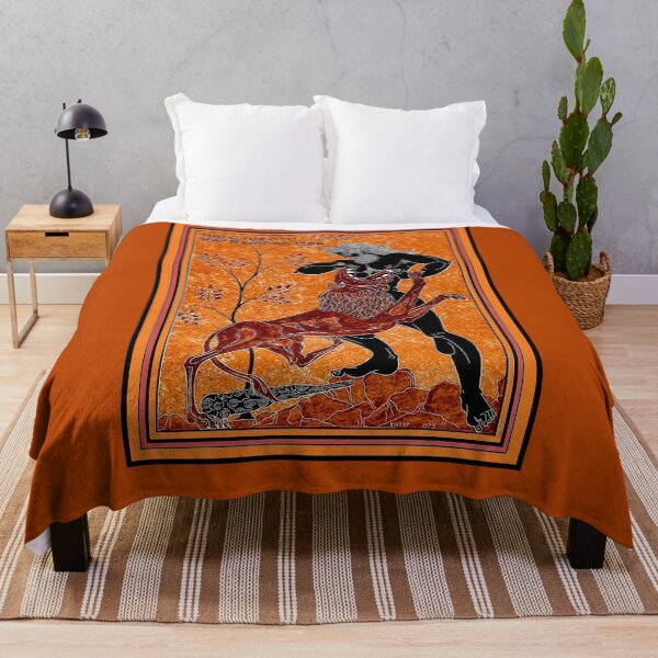 Item preview, Hercules and The Nemeon Lion : Vintage Greek God Print designed and sold by posterbobs.