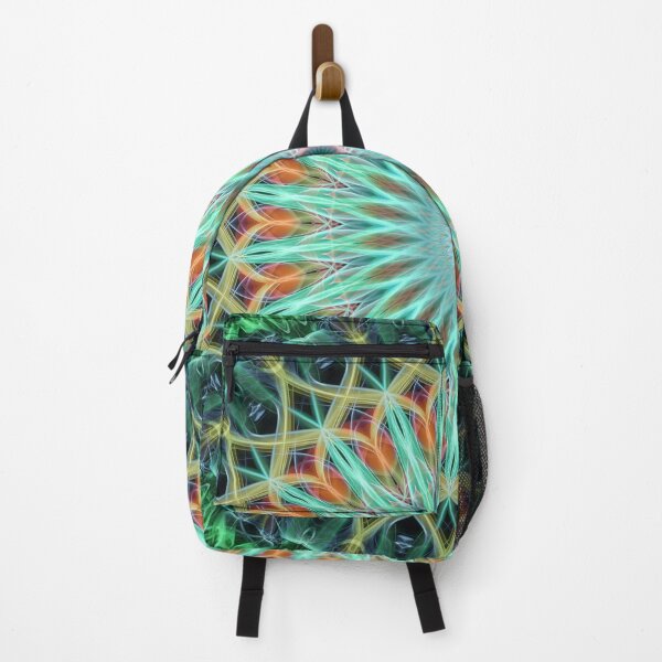 Item preview, Tangerine and pastel green mandala designed and sold by JBlaminsky.