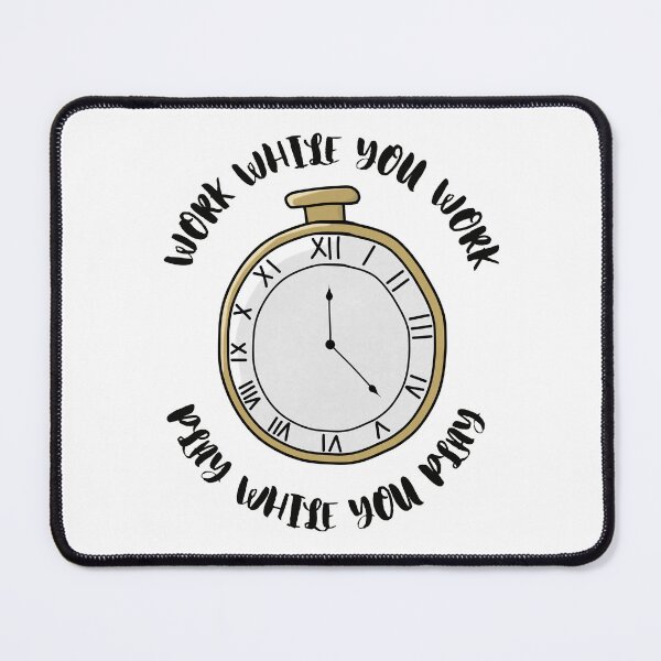 Item preview, Work and Play All The Time designed and sold by Quote Gallery.