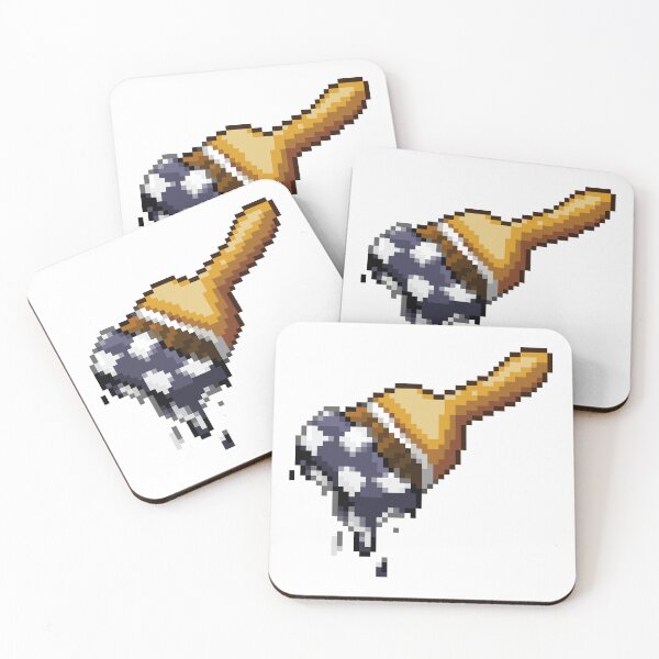 Item preview, Neopet Checkered Paint Brush Pixel Art designed and sold by AyrosArts.
