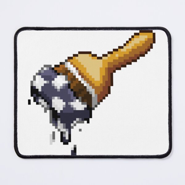Item preview, Neopet Checkered Paint Brush Pixel Art designed and sold by AyrosArts.