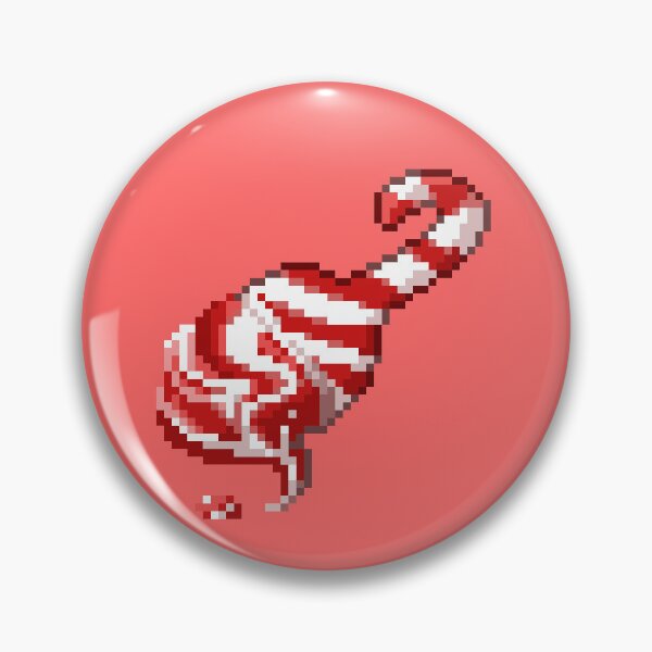 Item preview, Neopet Candy Cane Paint Brush Pixel Art designed and sold by AyrosArts.