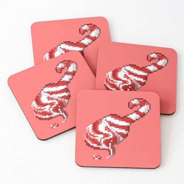 Item preview, Neopet Candy Cane Paint Brush Pixel Art designed and sold by AyrosArts.