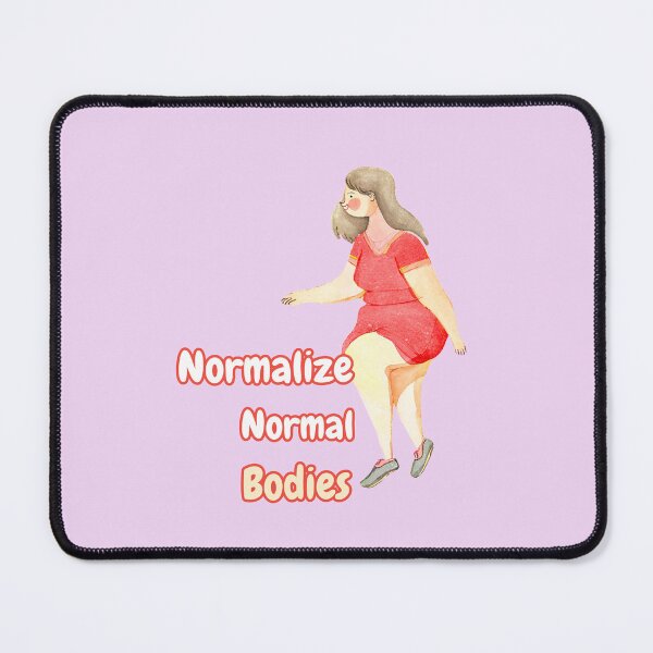 Item preview, Normalize Normal Bodies girl - Watercolor Illustration designed and sold by PixelBadBunny.