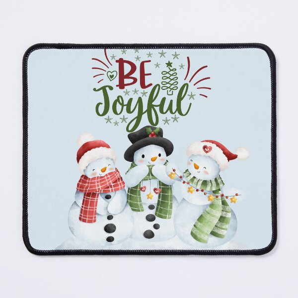 Item preview, Be Joyful Three Friendly Snowmen! designed and sold by TidyKitchenInc.