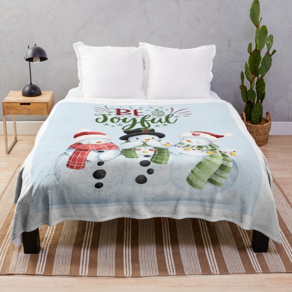 Item preview, Be Joyful Three Friendly Snowmen! designed and sold by TidyKitchenInc.