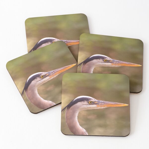 Item preview, Great Blue Heron Portrait designed and sold by Zina Stromberg.