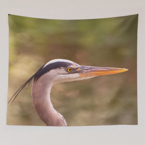 Item preview, Great Blue Heron Portrait designed and sold by Zina Stromberg.