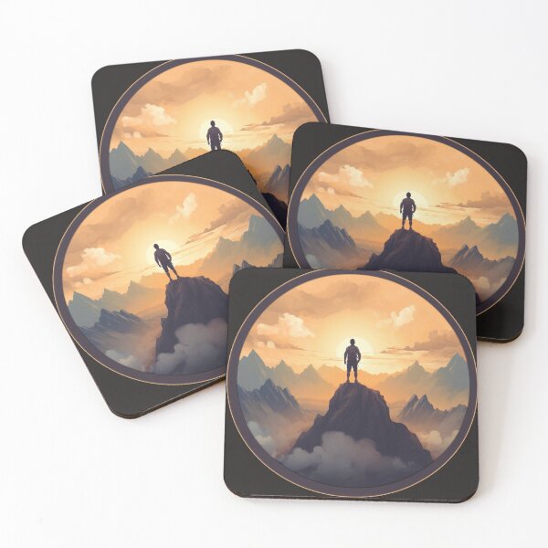 Item preview, Dawn of Triumph | Sunrise Over Mountain Top designed and sold by FairX.