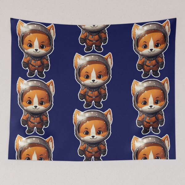 Item preview, Red Fox Astronaut designed and sold by VelvetRoom.