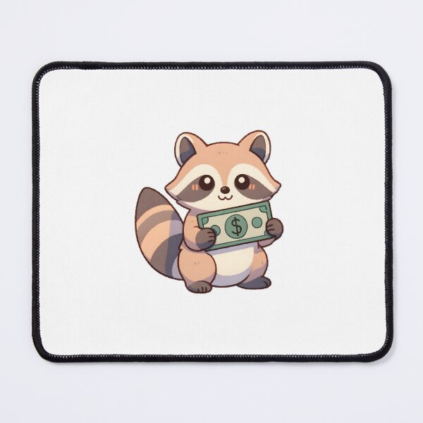 Item preview, Raccoon Holding Money  designed and sold by UmbrellaStudio1.