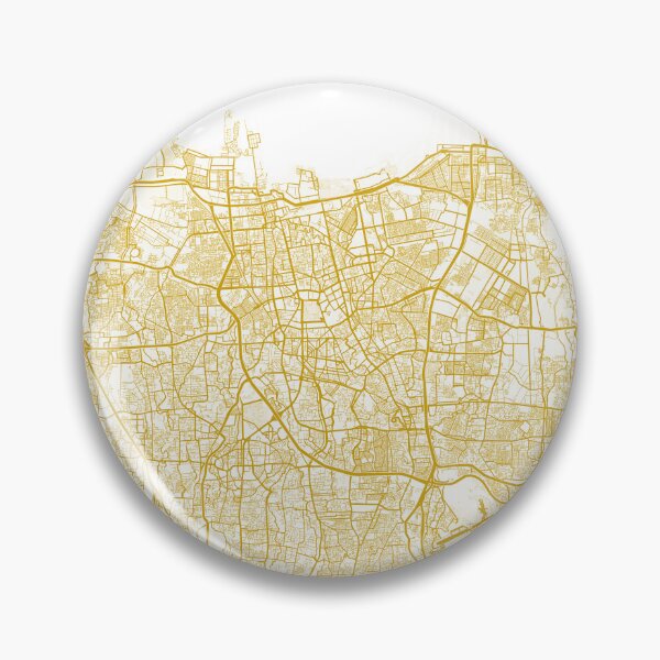 Item preview, Jakarta City Map designed and sold by feether-store.