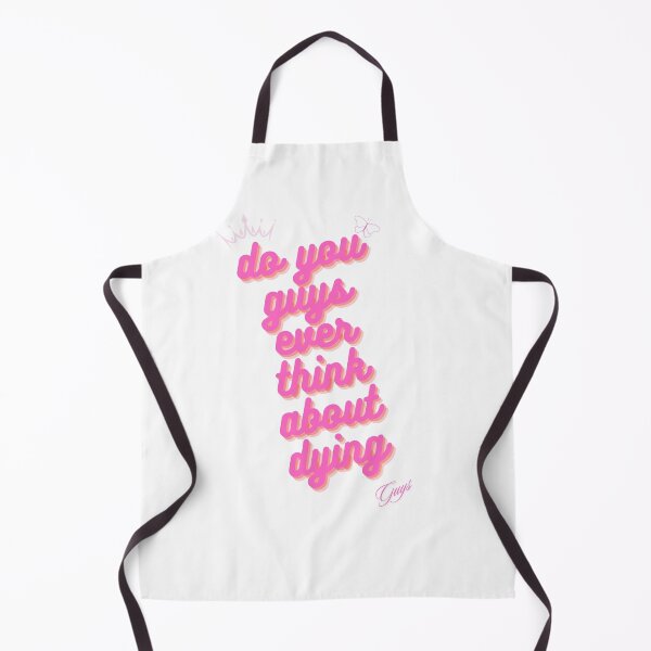 Item preview, Do you guys ever think about dying, Barbenheimer 2023, black and pink T-Shirt designed and sold by Ziromayki ⭐⭐⭐⭐⭐.