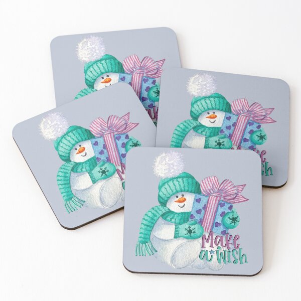 Item preview, Copy of Merry Christmas Snowman Skiing! designed and sold by TidyKitchenInc.