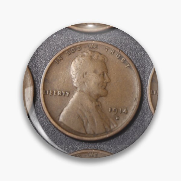 Item preview, 1914 D Lincoln Cent designed and sold by coinsxcrochet.