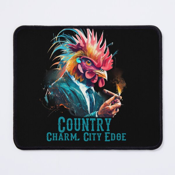 Item preview, Rooster - Country Charm, City Edge designed and sold by RebeccaRe.