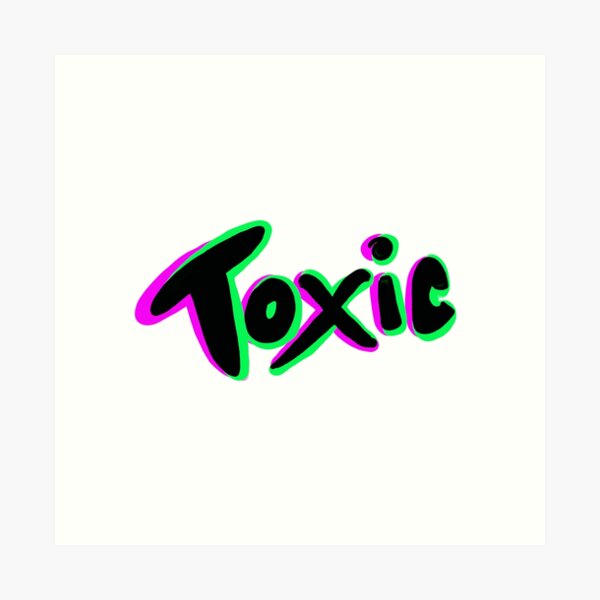 Aperçu de l'œuvre toxic néon créée et vendue par Kalhanne.