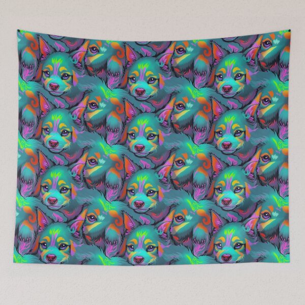 Item preview, Funky Art With Puppies 2 designed and sold by Maylene1.