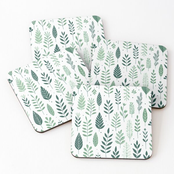 Aperçu de l'œuvre Un motif de plantes simples. Dessin de clipart. créée et vendue par LindaV44.