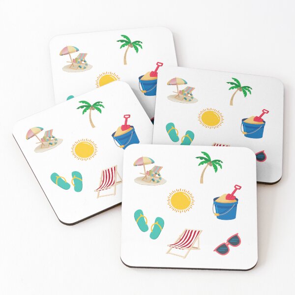 Item preview, beach sticker pack designed and sold by stickersvnzla.