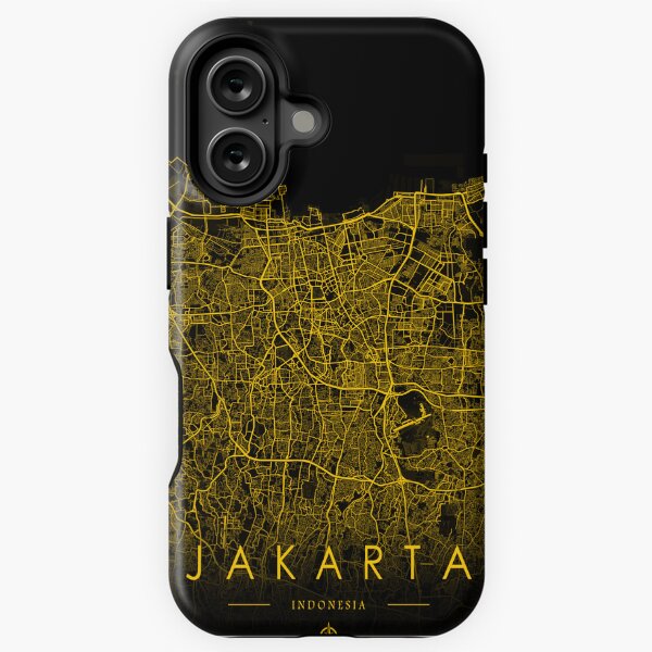 Item preview, Jakarta Map designed and sold by feether-store.