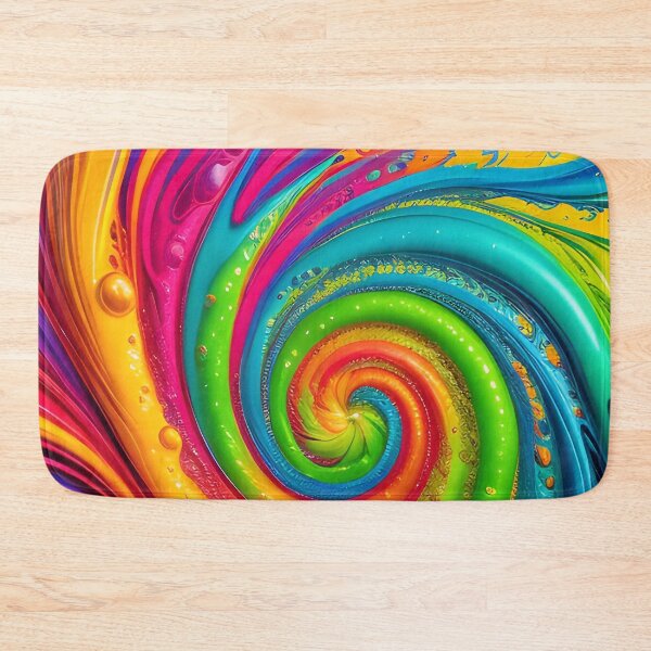 Item preview, Rainbow Swirl Of Liquid Paint designed and sold by TheArtOfPat.