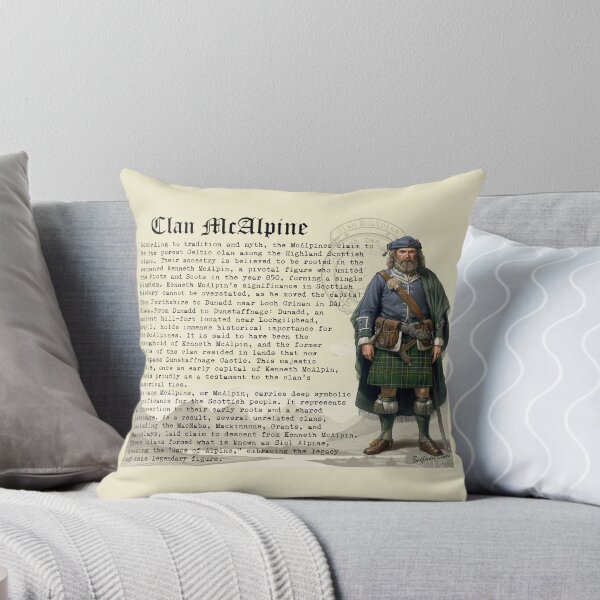 Item preview, Clan McAlpine Scottish History  designed and sold by BagTown Clans.