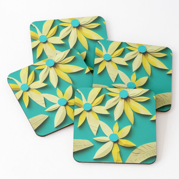 Item preview, Seamless Pattern of Sunlit Dandelions and Emerald Leaves Dancing on a Sapphire Sky designed and sold by Phutharesuan Wachirapisut.