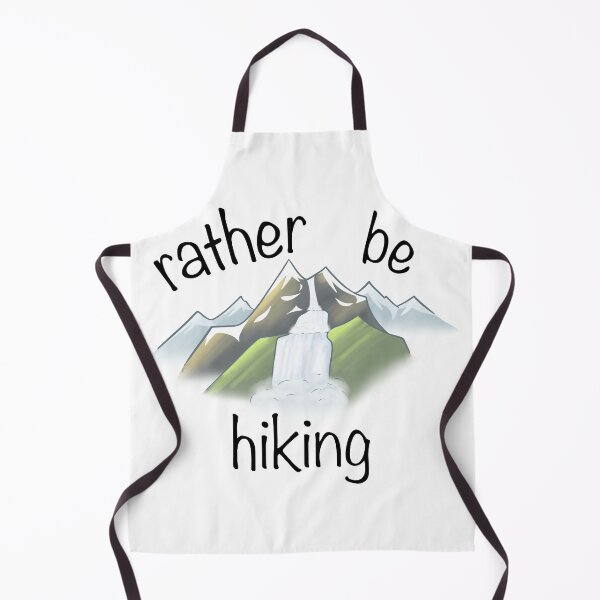 Item preview, “rather be hiking” mountain sticker designed and sold by CreationsByBear.