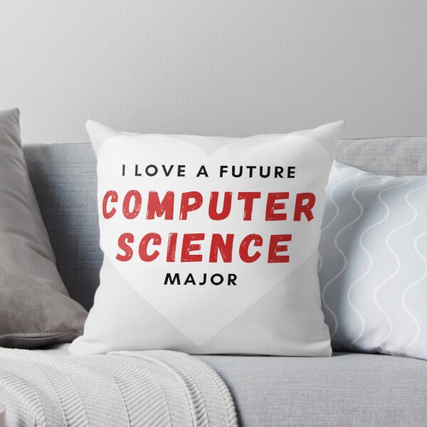 Item preview, I love a future Computer Science major - Heart, Red designed and sold by MajorsMerch.