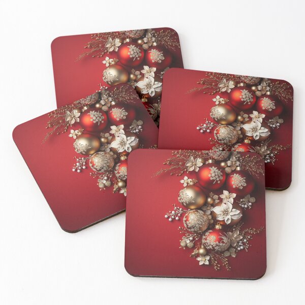 Item preview, Festive Joy Christmas Ornaments Holiday Home Decor designed and sold by dreamingbliss.