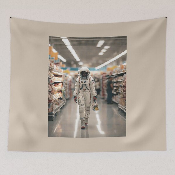 Item preview, Astronaut in the Supermarket designed and sold by Brabofox.
