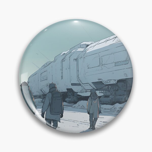 Item preview, Snow futuristic city train station designed and sold by Last-Train.