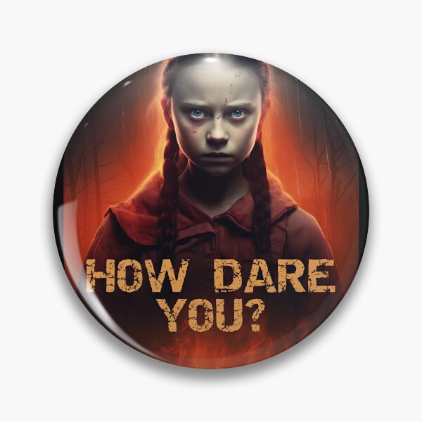 Item preview, How Dare You: The Greta Thunberg Chronicle designed and sold by ai1art.