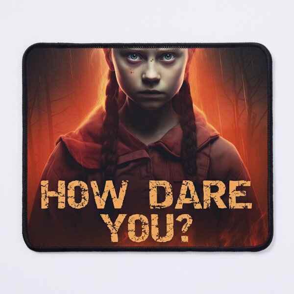 Item preview, How Dare You: The Greta Thunberg Chronicle designed and sold by ai1art.