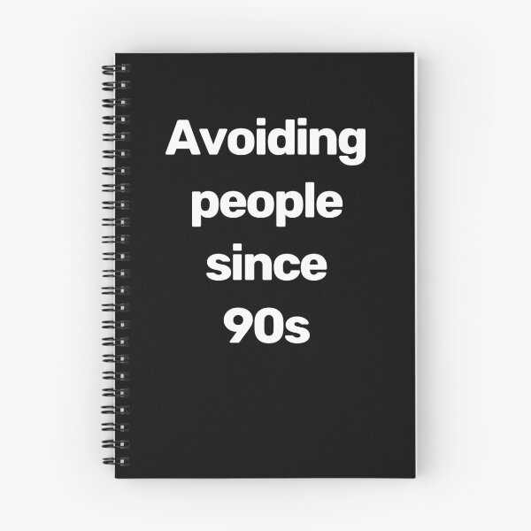 Item preview, Avoiding People Since 90s designed and sold by WitNQuiet.