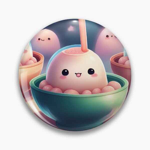 Item preview, Kawaii Cute Mochi Design  designed and sold by Giggle Crafts Co.