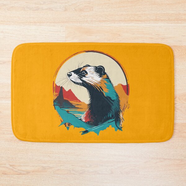Item preview, Ferret Illustration designed and sold by Corner-Distro.