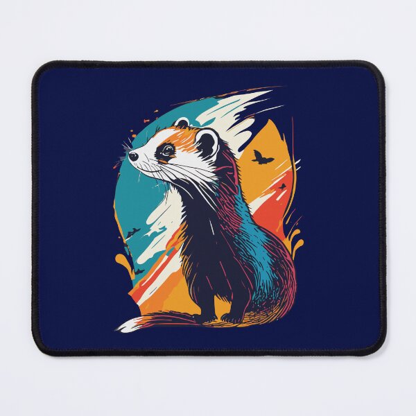 Item preview, Ferret Badge designed and sold by Corner-Distro.