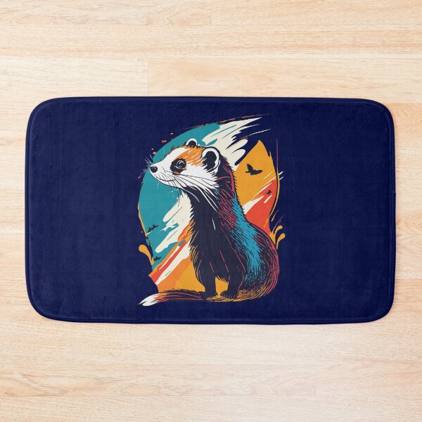 Item preview, Ferret Badge designed and sold by Corner-Distro.