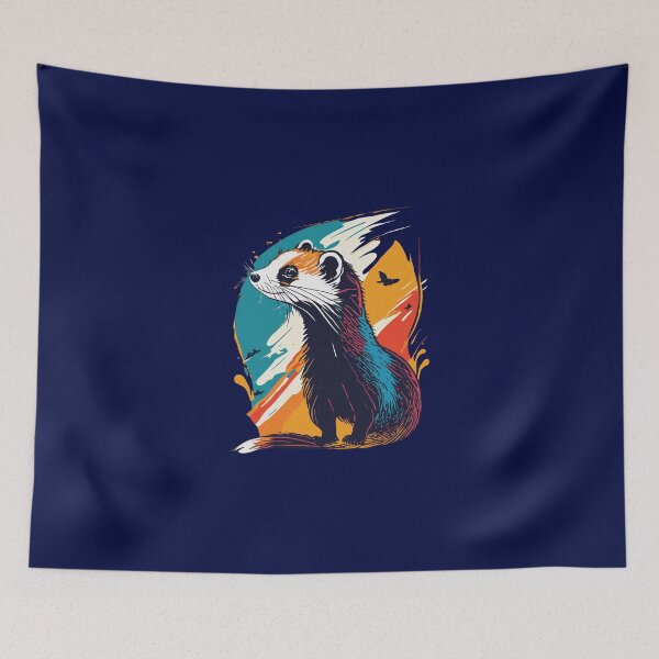 Item preview, Ferret Badge designed and sold by Corner-Distro.