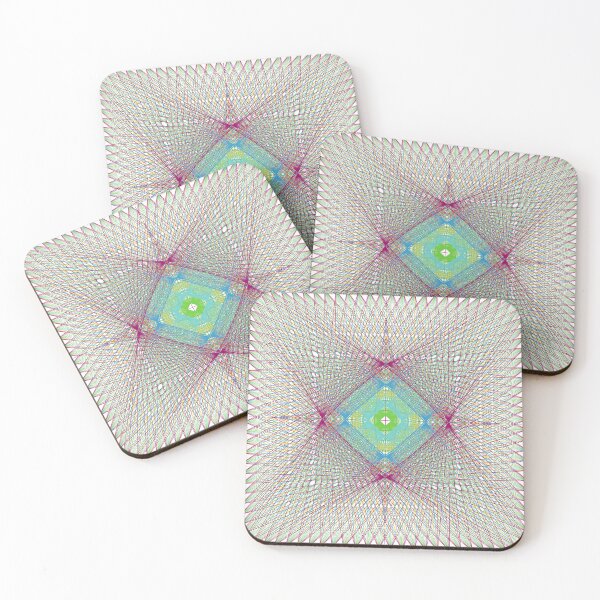 Item preview, Rectangular Pattern #4 Morph C Back [13996-PBCGYR-WB] designed and sold by LottMultimedia.