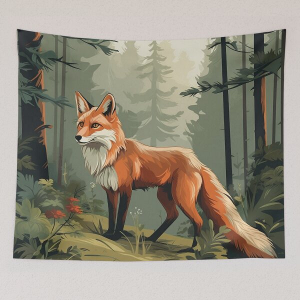 Artikelvorschau, Waldfuchs entworfen und verkauft von Myra365Art.