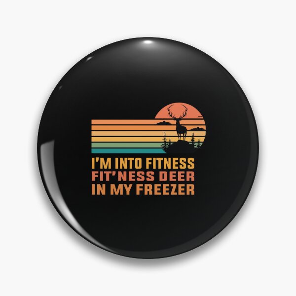 Item preview, i'm into fitness  fit’ness deer  in my freezer  designed and sold by Salahboulehoual.